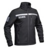 Veste softshell Sécu-One sécurité HV-TAPE noir