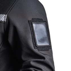 Veste softshell Sécu-One sécurité HV-TAPE noir