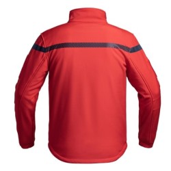 Veste softshell Sécu-One sécurité incendie rouge