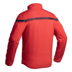 Veste polaire Sécu-One sécurité incendie rouge