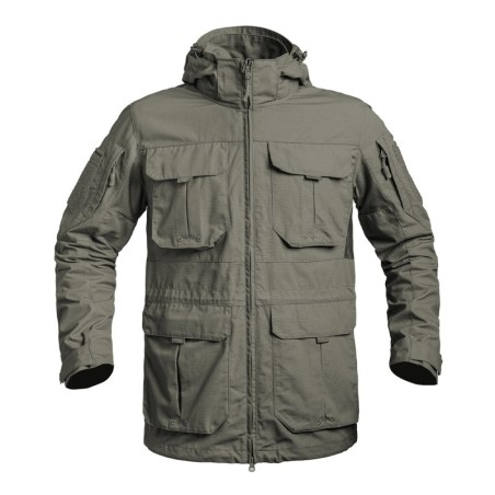 Veste longue de combat Fighter vert olive