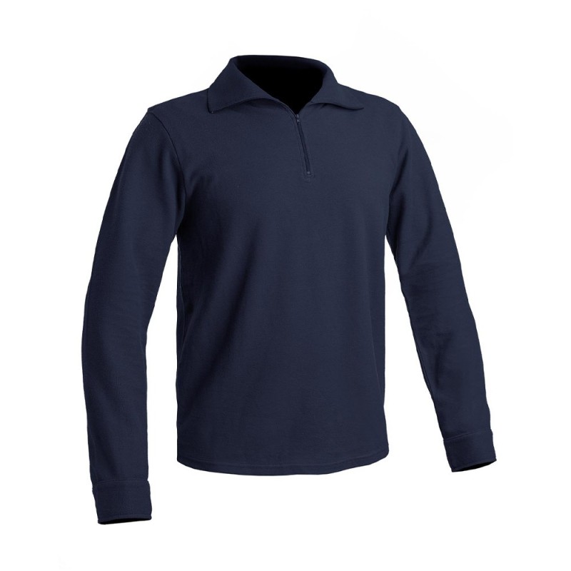 Chemise F1 coton bleu marine