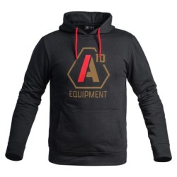 Hoodie A10 noir logos tan /...