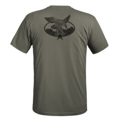 T-shirt Strong Troupes de Montagne vert olive