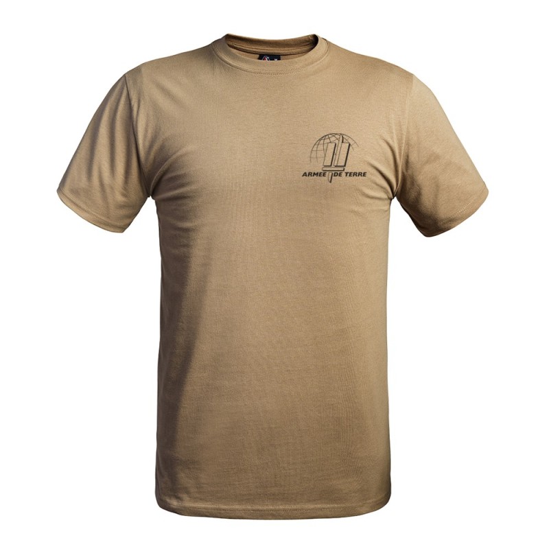 T-shirt Strong Armée de Terre tan