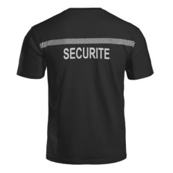 T-shirt Sécu-One sécurité noir