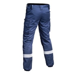 Pantalon V2 Sécu-One HV-TAPE bleu marine